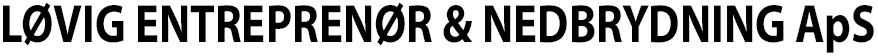 LØVIG NEDBRYDNING ApS logo