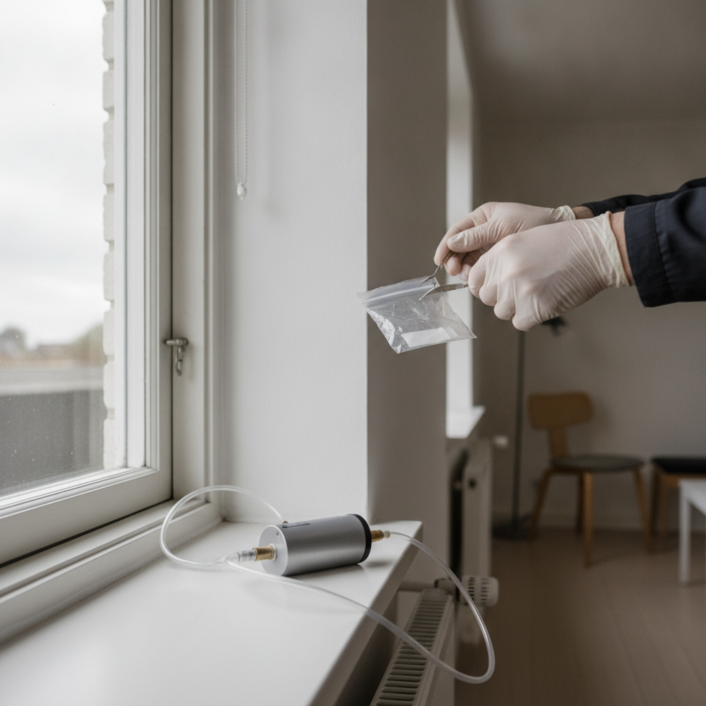 miljørådgiver, pcb, pcb i indeluft, indeklima, luftmåling, prøvetagning, screening, målerapport, aktionsniveau, ventilation, udluftning, vindue, fuger, termorude, sanering, forsegling, indkapsling, indendørs, villa, parcelhus, renovering, professionel, hus, bolig, håndværker